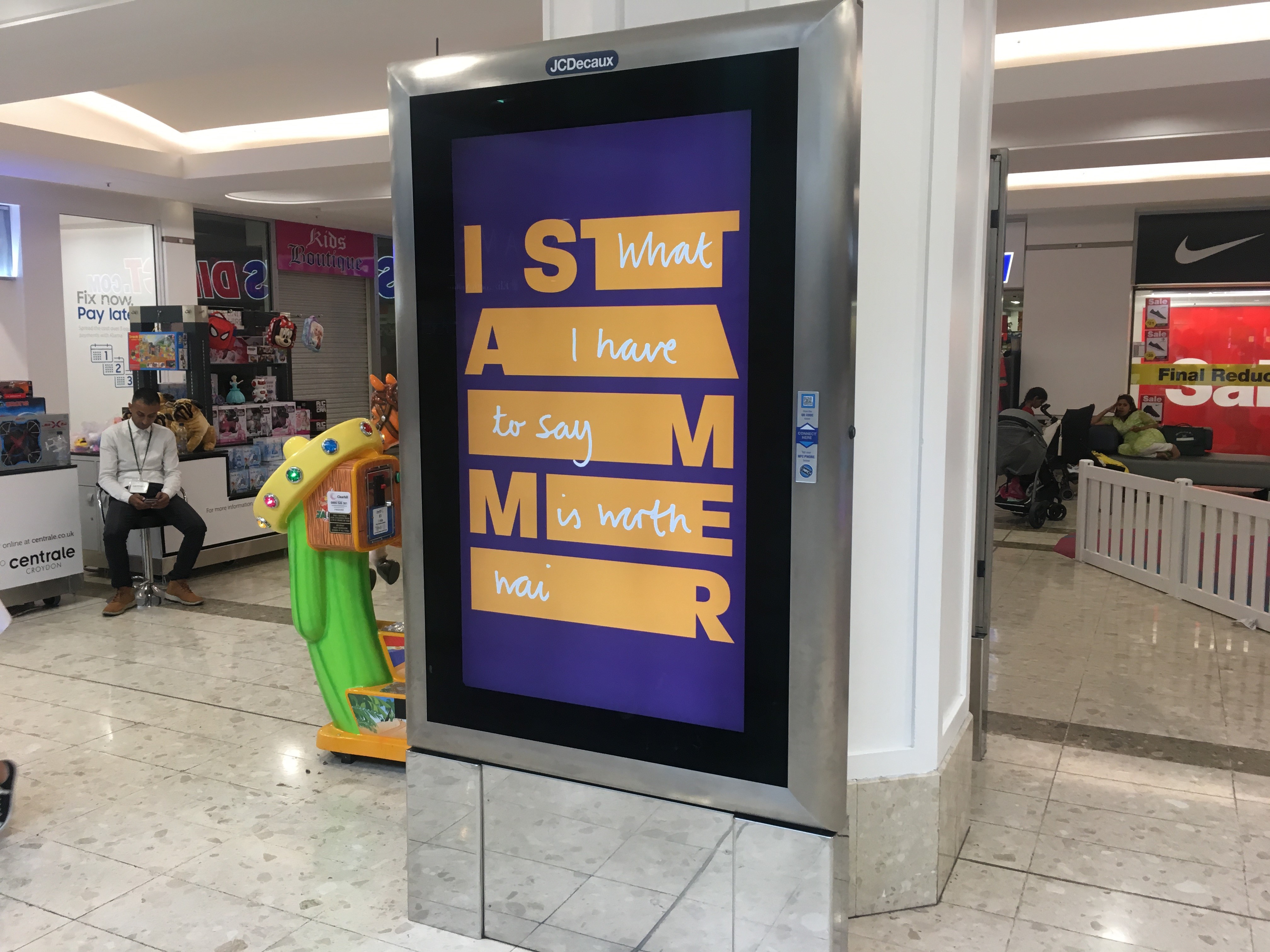 Stamma ad in Croydon