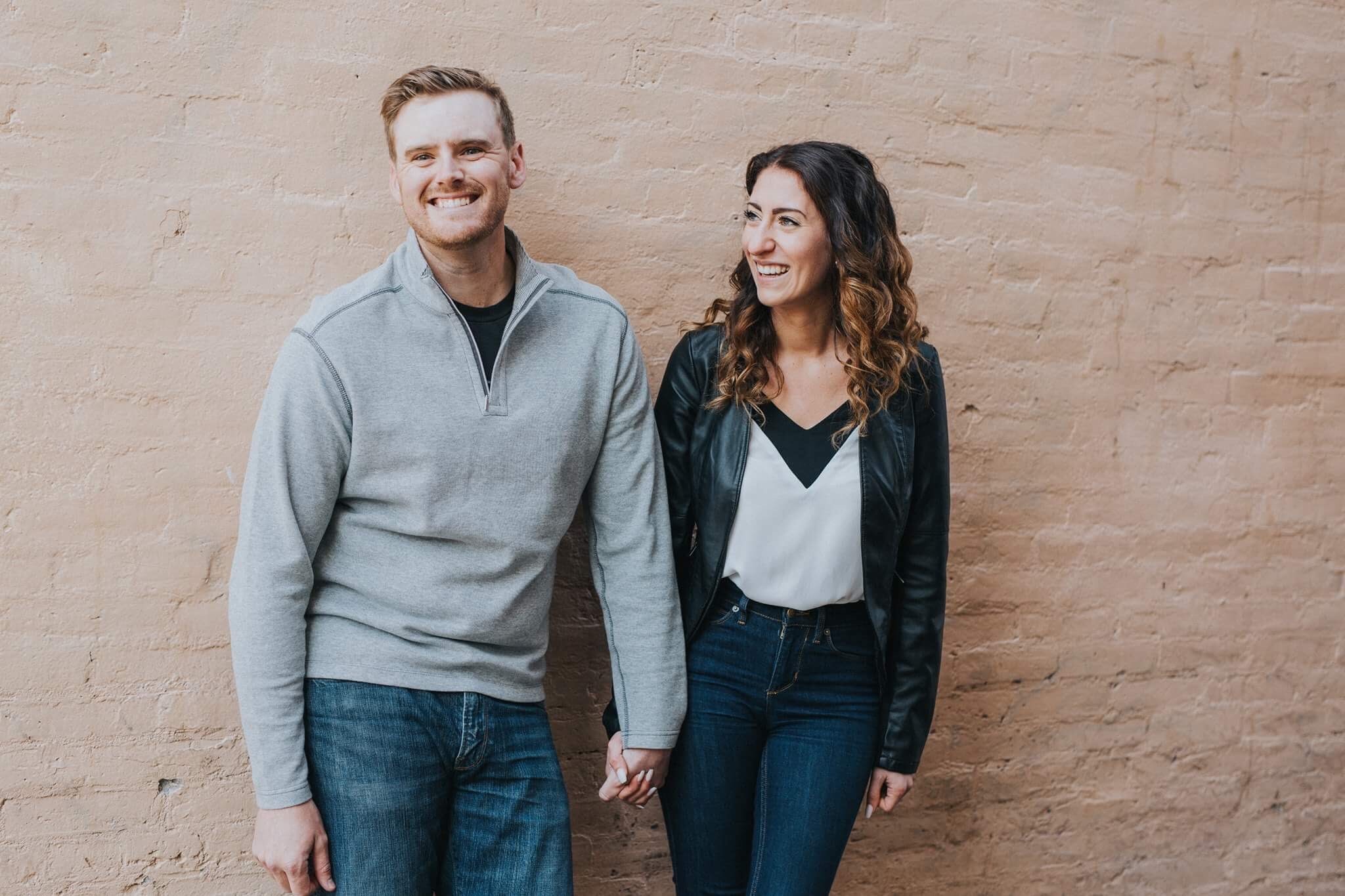 Christina, with husband Jonathan