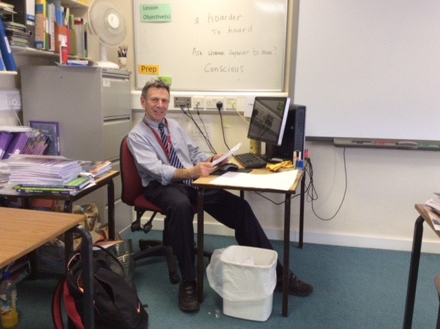 Paul at work as a teacher
